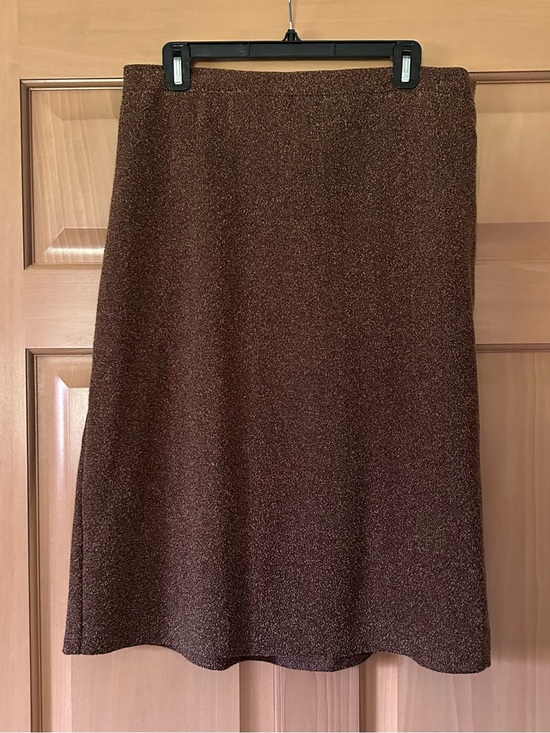White Stag Dresses & Skirts - Y2K White Stag Brown Speckled Marled Knit Midi Skirt - Size 18W - Grunge Y2K